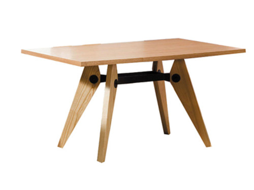 X-무늬목 테이블